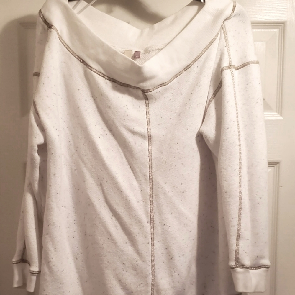 Off the shoulder sweater